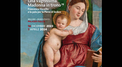 Immagine decorativa per il contenuto "Una vaghissima Madonna in trono".  Francesco Vecellio e la pala per la Pieve di Sedico